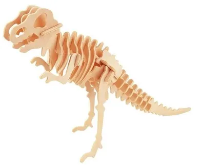 Eureka! Gepetto, Tyranozaur, drewniana łamigłówka, puzzle 3D