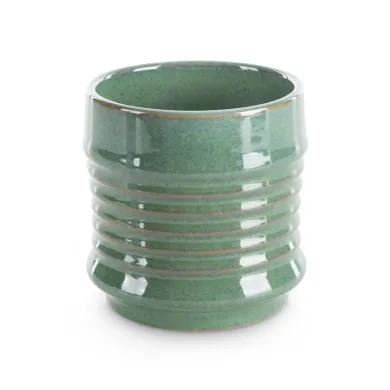 Eurofirany, ceramika, 11-11 cm, zielony