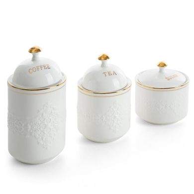 Eurofirany, ceramika, 11-31-18 cm, biały