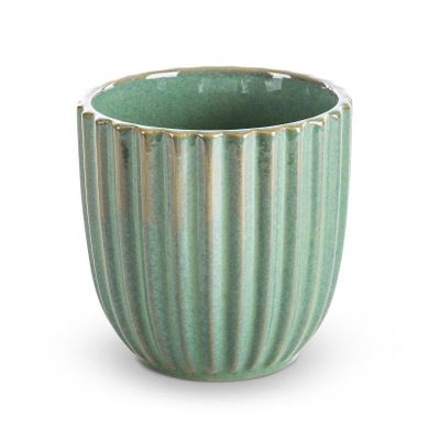 Eurofirany, ceramika, 13-13 cm, zielony
