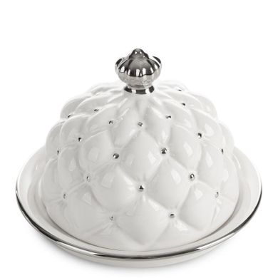 Eurofirany, ceramika, 16-12 cm, biały