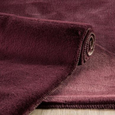 Eurofirany, dywanik łazienkowy Marcelo, 50-70 cm, bordowy