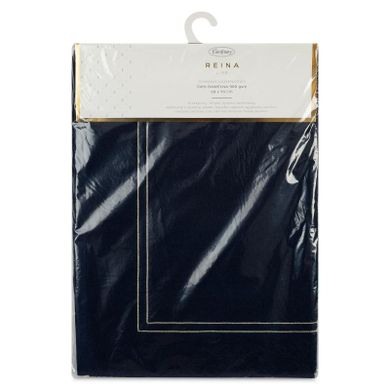 Eurofirany, dywanik łazienkowy Olivia, 50-70 cm, granatowy