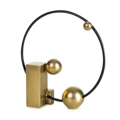 Eurofirany, figurka dekoracyjna Alex, 22-7-23 cm, czarny