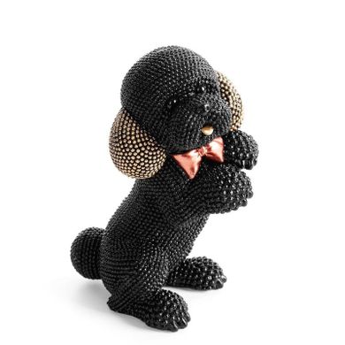 Eurofirany, figurka dekoracyjna Eldo, 10-7-15 cm, czarny