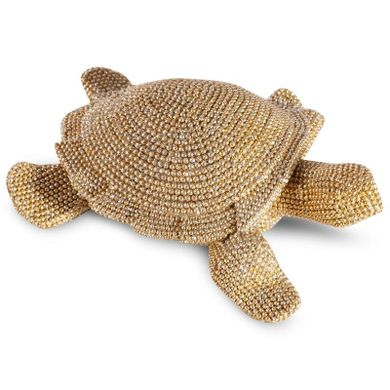 Eurofirany, figurka dekoracyjna, Eldo, 14-12-5 cm, złoty