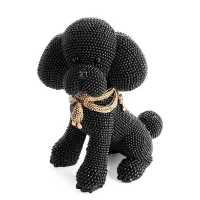 Eurofirany, figurka dekoracyjna Eldo, 15-10-19 cm, czarny