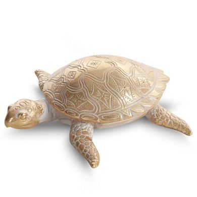 Eurofirany, figurka dekoracyjna Eli, 19-18-6 cm, złoty