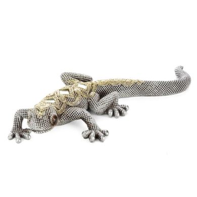 Eurofirany, figurka dekoracyjna, Gatos, 25-11-5 cm, srebrny