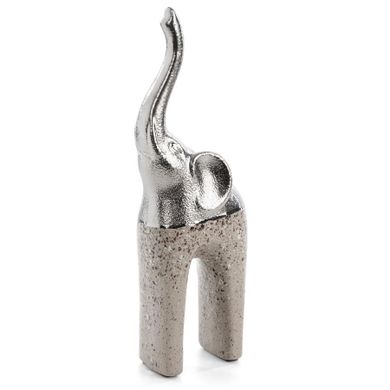 Eurofirany, figurka dekoracyjna, Laila, 12-7-35 cm, srebrny