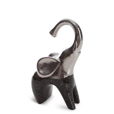 Eurofirany, figurka dekoracyjna, Leo, 13-8-20 cm, srebrny