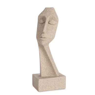 Eurofirany, figurka dekoracyjna Logan, 11-9-27 cm, beżowy