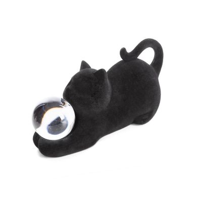 Eurofirany, figurka dekoracyjna Moly, 26-11-12 cm, czarny