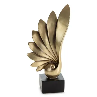 Eurofirany, figurka dekoracyjna Tylor, 18-9-35 cm, złoty
