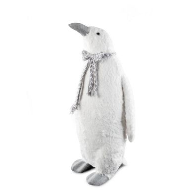 Eurofirany, figurka świąteczna, 30-28-59 cm, biały