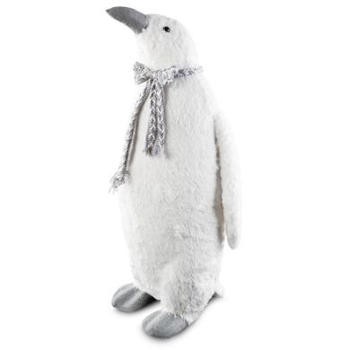 Eurofirany, figurka świąteczna, 34-33-71 cm, biały