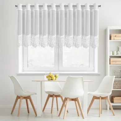 Eurofirany, firana gotowa, Artemida, 400-80 cm, biały