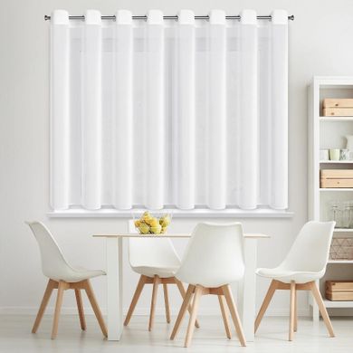 Eurofirany, firana gotowa, Dalia, 350-150 cm, biały