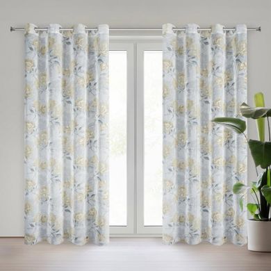 Eurofirany, firana gotowa, Inari, 140-250 cm, srebrny