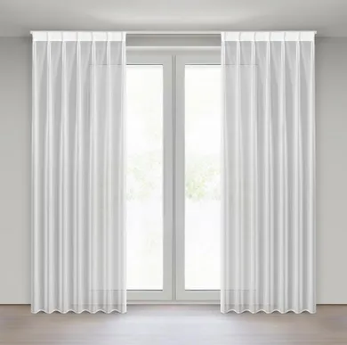 Eurofirany, firana gotowa, Lucy, 140-270 cm, biały