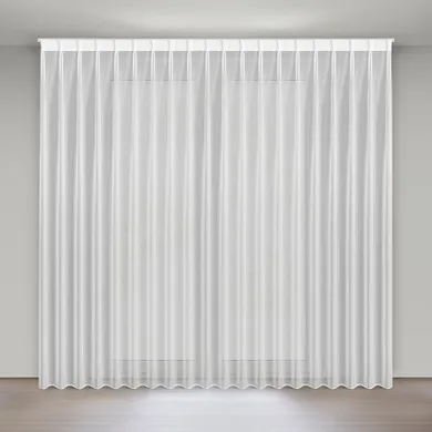 Eurofirany, firana gotowa Lucy, 400-270 cm, biały