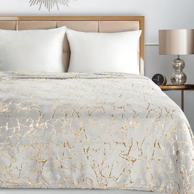 Eurofirany, koc d91 glamo, 150-200 cm, stalowy