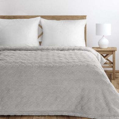 Eurofirany, koc d91, Nancy, 150-200 cm, srebrny