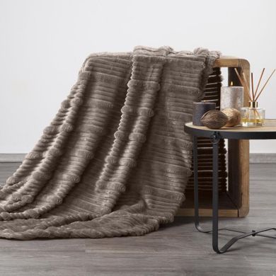 Eurofirany, koc Nina, 150-200 cm, beżowy