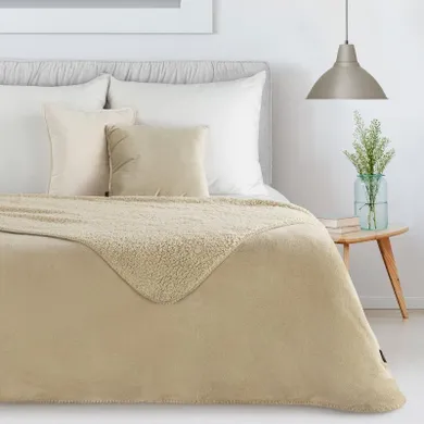 Eurofirany, koc Tedy, 70-160 cm, jasnobeżowy