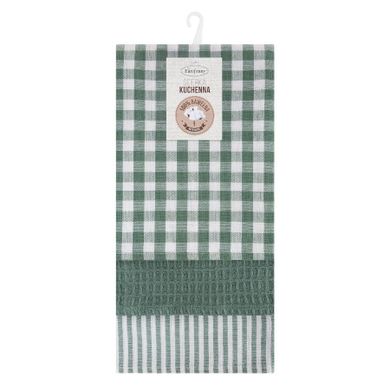 Eurofirany, komplet ręczników kuchennych, Lucy, 50-70 cm, biały