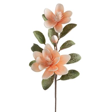 Eurofirany, kwiat flore, 14-75 cm, jasnopomarańczowy