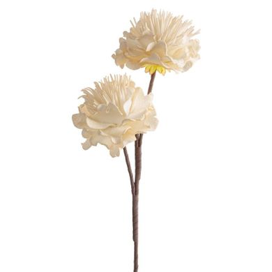 Eurofirany, kwiat flore, 15-64 cm, kremowy