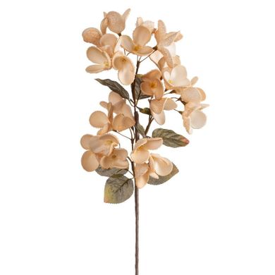 Eurofirany, kwiat flore, 17-70 cm, jasnobeżowy