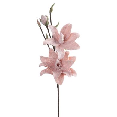 Eurofirany, kwiat flore, 20-77 cm, różowy