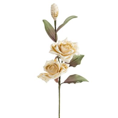 Eurofirany, kwiat flore, 20-80 cm, kremowy