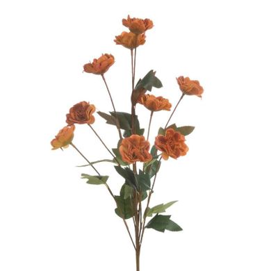 Eurofirany, kwiat flore, 54 cm, pomarańczowy