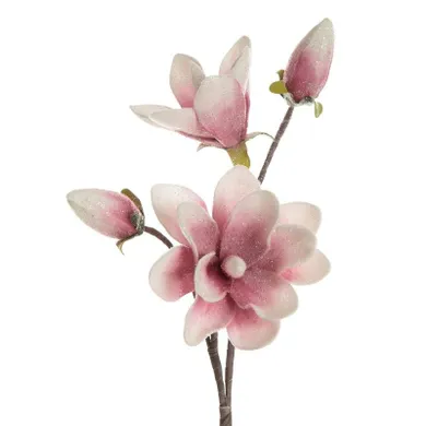 Eurofirany, kwiat flore 667 dł. 59 cm,dł. kwiat30 cm, śr. 17c różowy