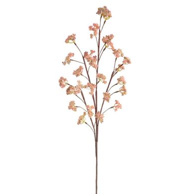 Eurofirany, kwiat flore 861 95 cm, różowy