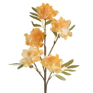 Eurofirany, kwiat flore, 89 cm, pomarańczowy