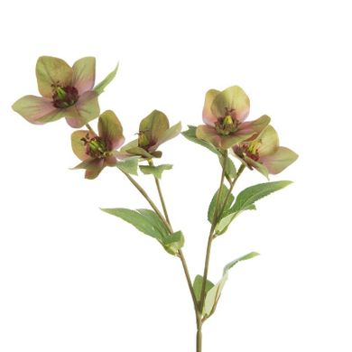 Eurofirany, kwiat Natu, 57 cm, zielony