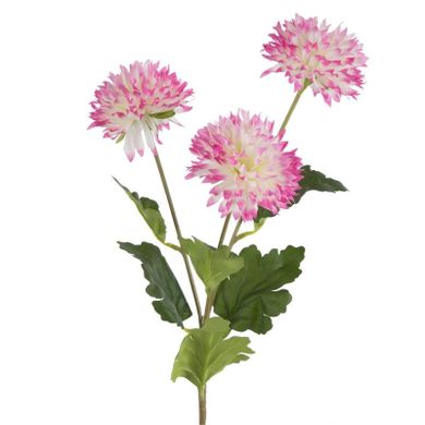 Eurofirany, kwiat Natu, 63 cm, amarantowy