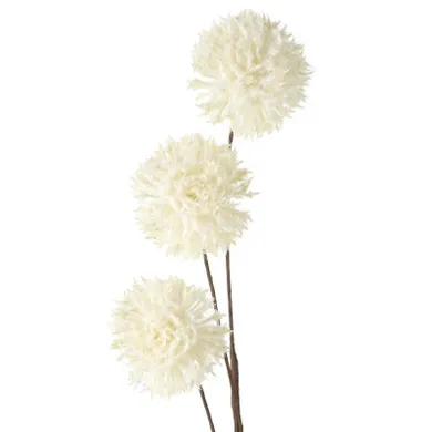 Eurofirany, kwiat Natu, 63 cm, kremowy