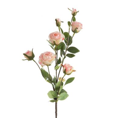 Eurofirany, kwiat Natu, 75 cm, różowy