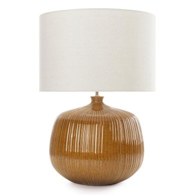 Eurofirany, lampa dekoracyjna Benti, 50-50-70 cm, jasnobrązowy