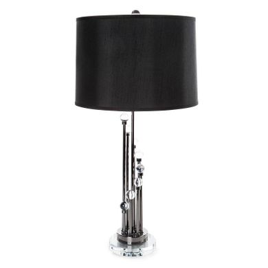 Eurofirany, lampa isla, 36-38-75 cm, czarny