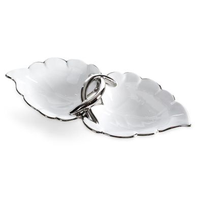 Eurofirany, misa dekoracyjna, Dona, 35-10-5 cm, biały