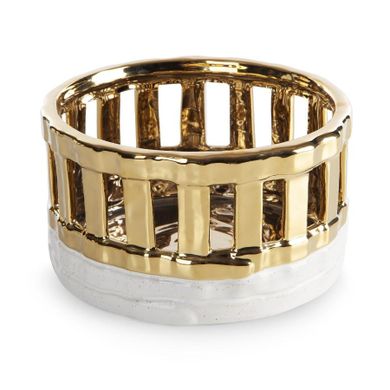 Eurofirany, misa dekoracyjna, Maela, 20-29-11 cm, biały