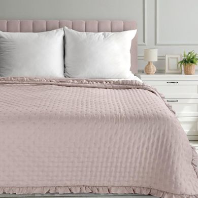 Eurofirany, narzuta, Libi, 220-240 cm, pudrowy