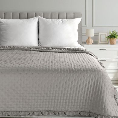 Eurofirany, narzuta, Libi, 220-240 cm, szarobeżowy