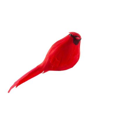 Eurofirany, ozdoba świąteczna, 14-5-5 cm, czerwony